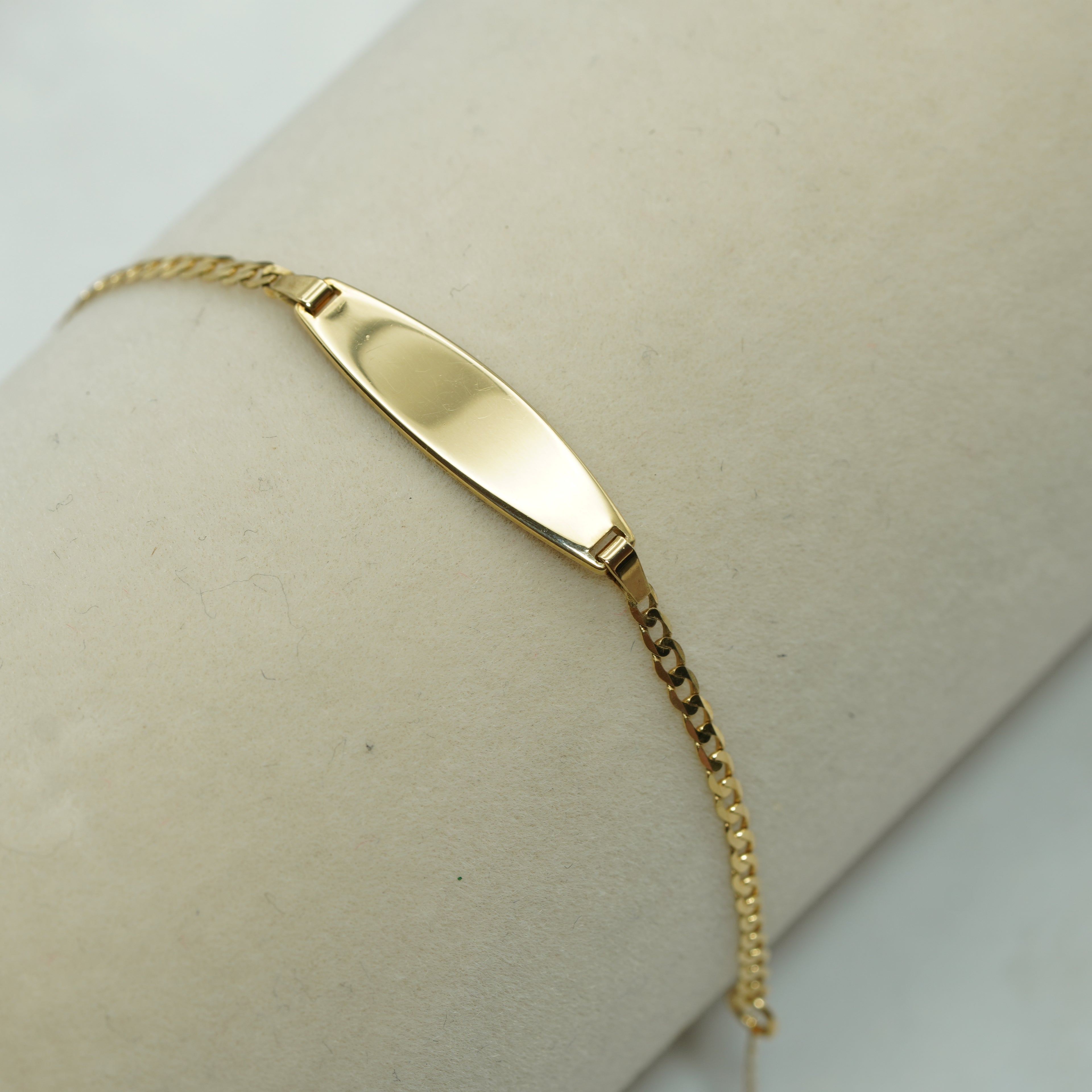 Yellow Gold Chain Bracelet