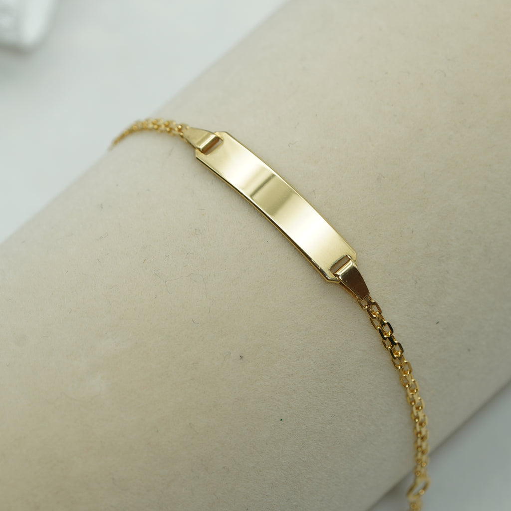 18k Yellow Gold Delicate Chain Bracelet
