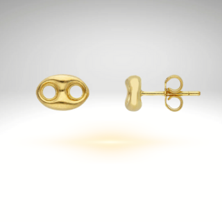 18k Gold Minimalist Huggies