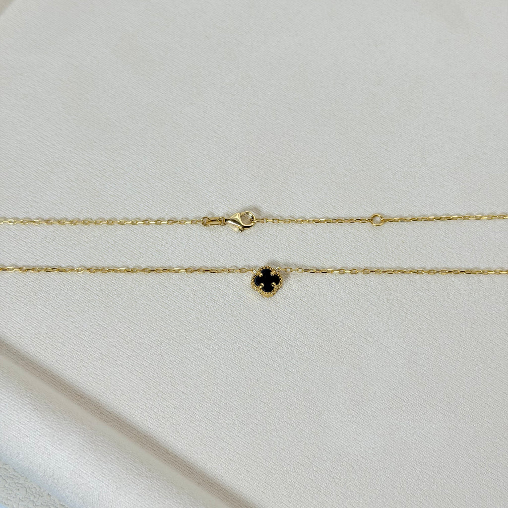 Yellow Gold Chain Necklace with Lobster Clasp