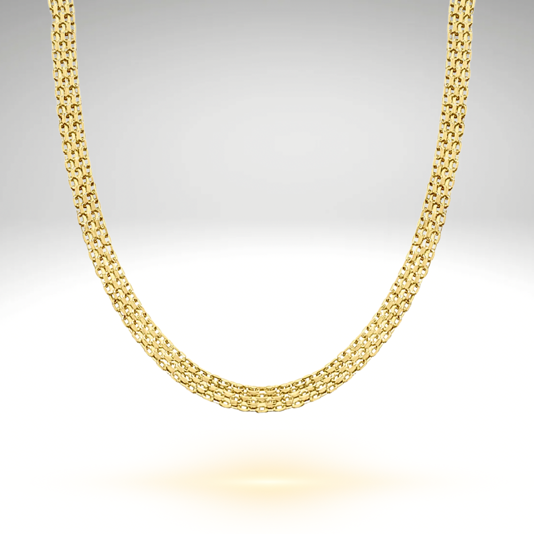 18K Gold Heart Necklace