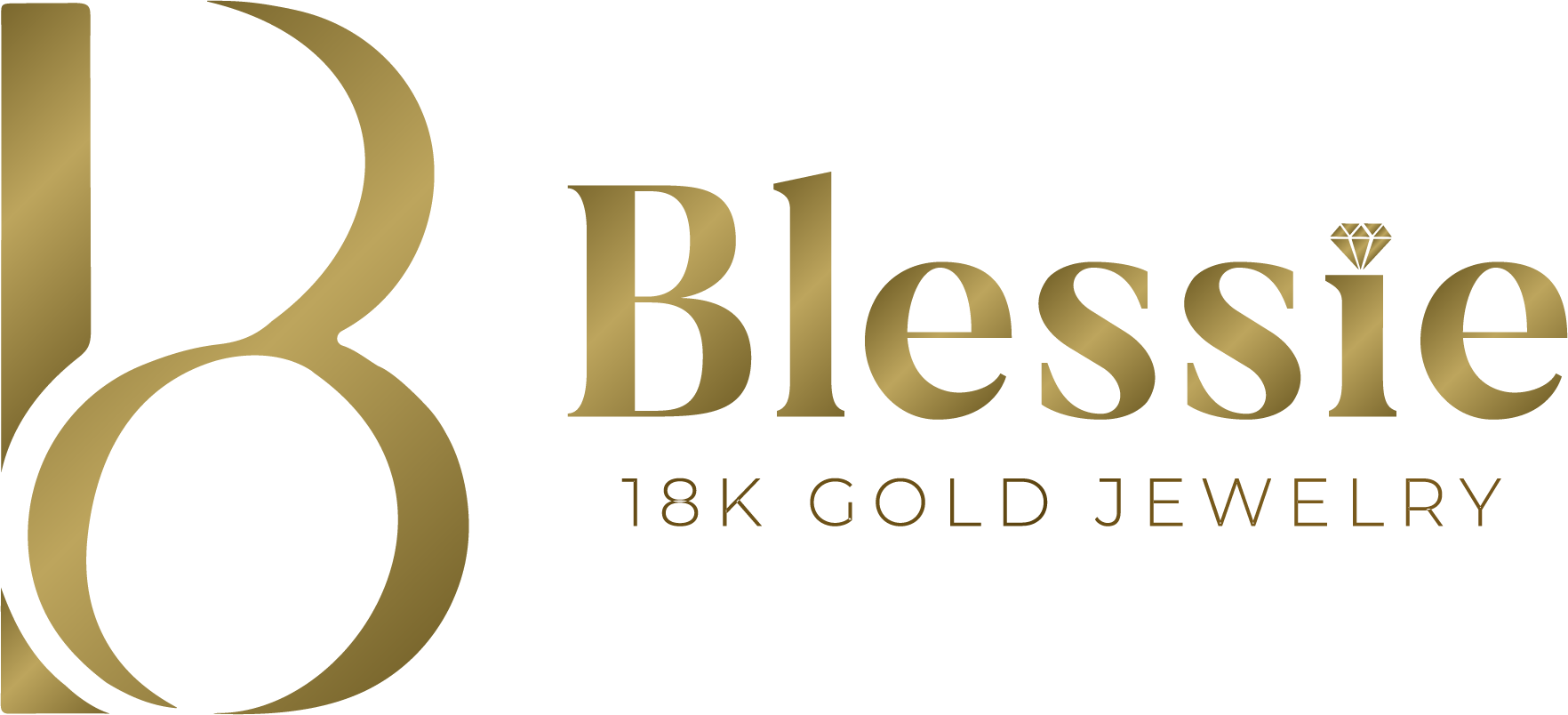 Blessie 18k Italian Gold - Online jewelry store