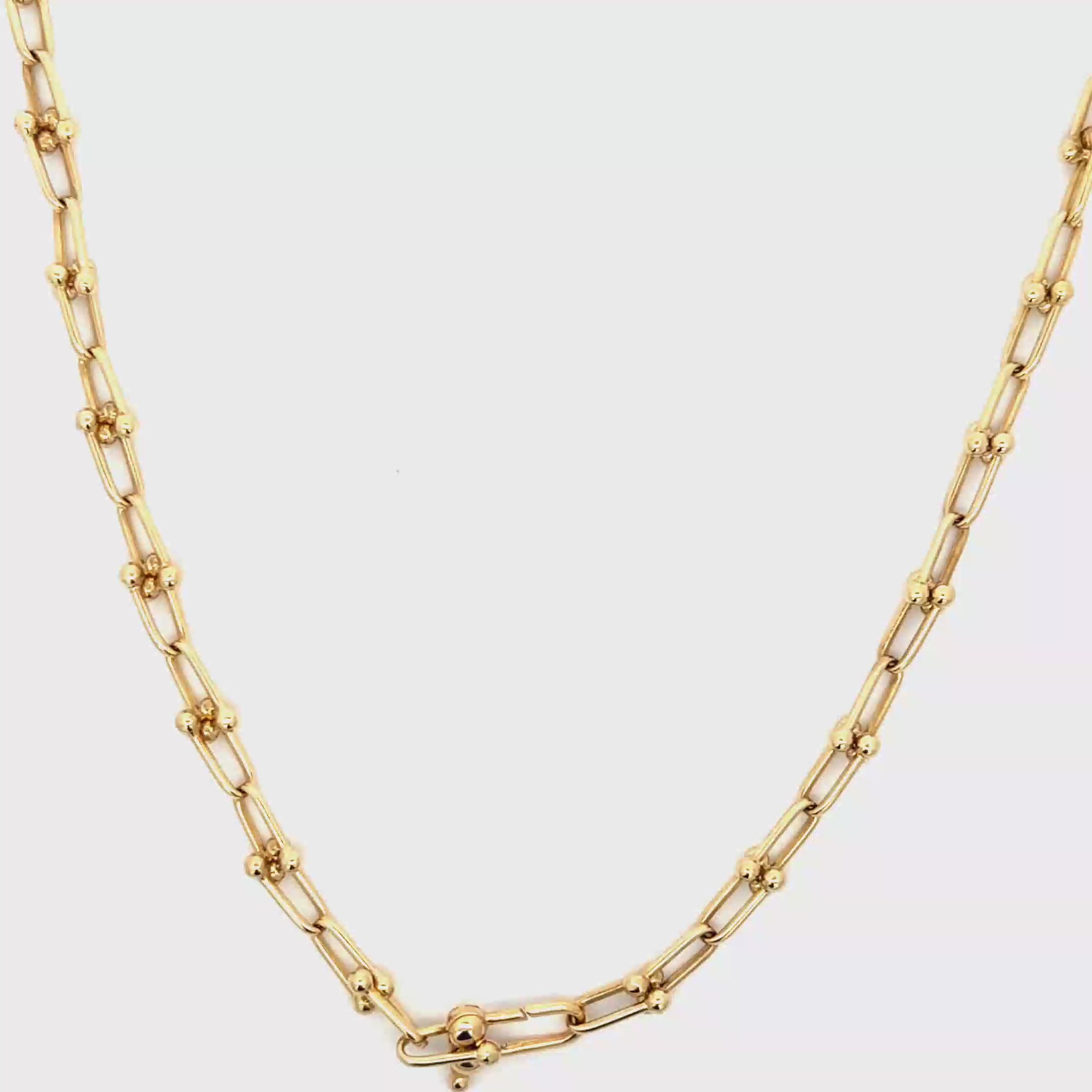 Classic Yellow Gold Chain Necklace