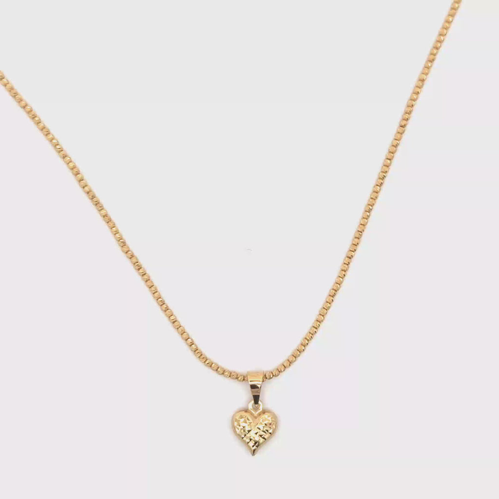 Elegant Yellow Gold Chain Necklace