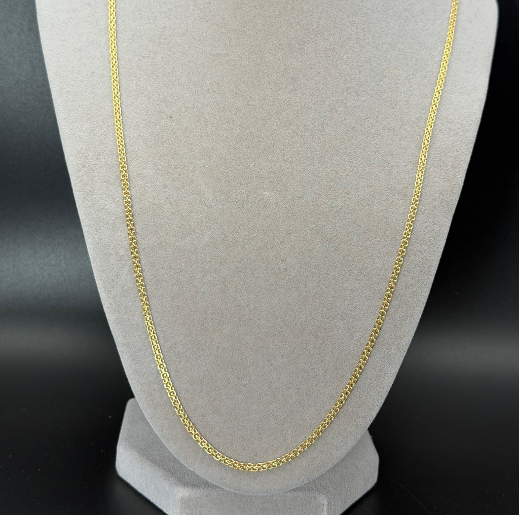 Classic Yellow Gold Chain Necklace