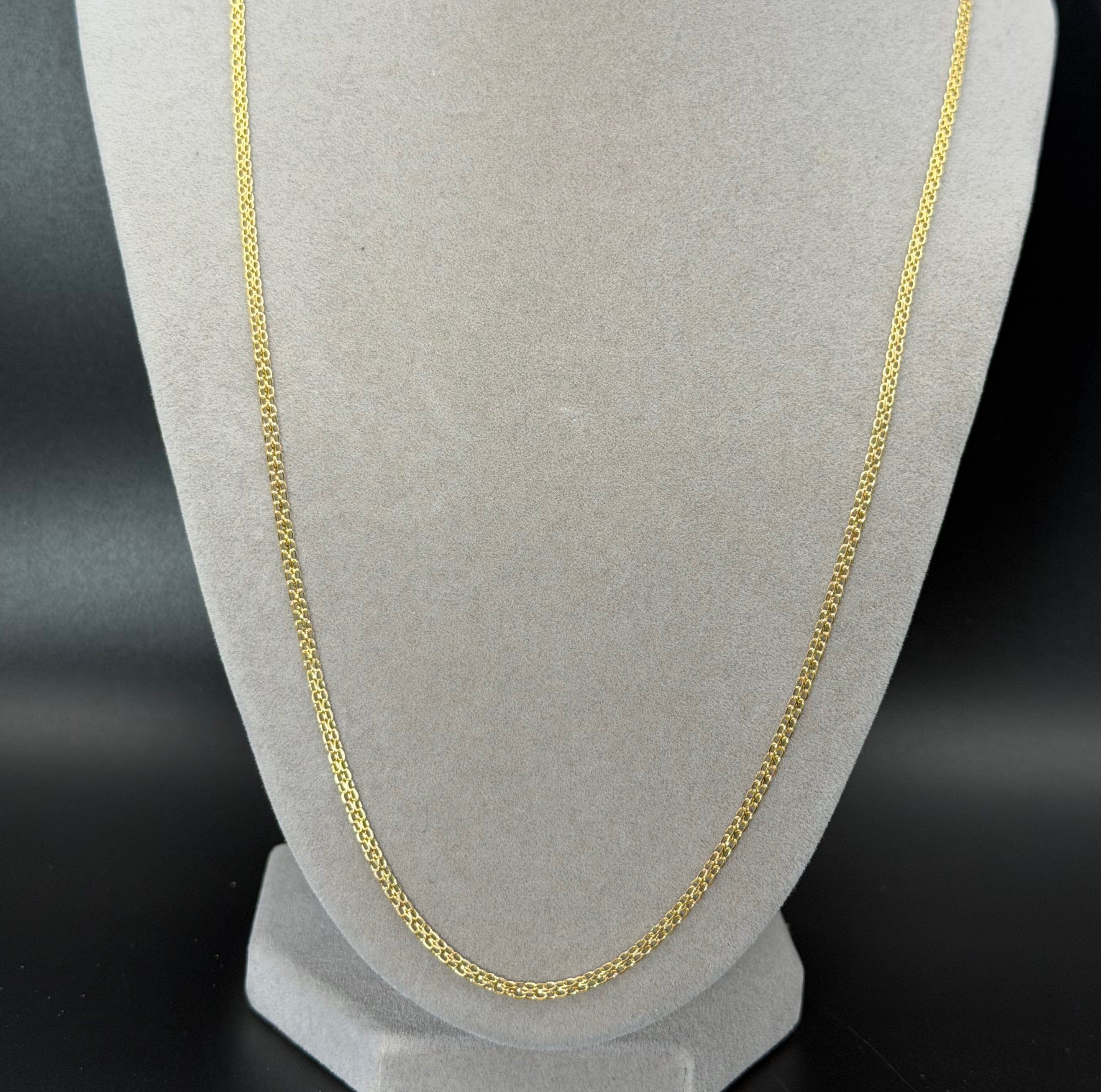 Classic Yellow Gold Chain Necklace